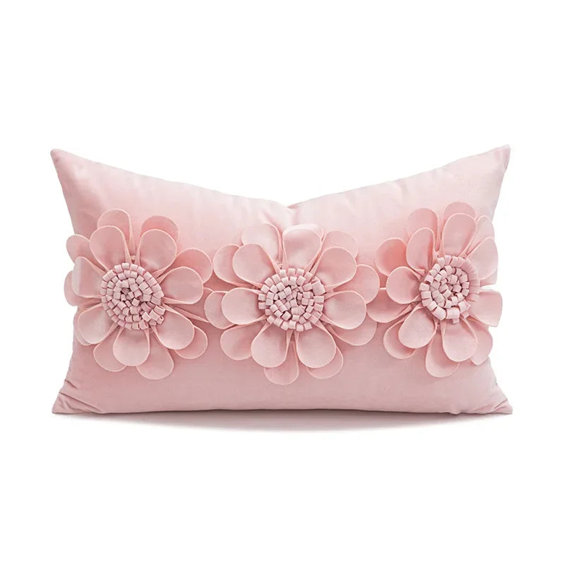 Romantic Wedding Throw Pillow Modern Pink Ins Style Living Room Wedding Room Sofa Bedhead Cushion Cover