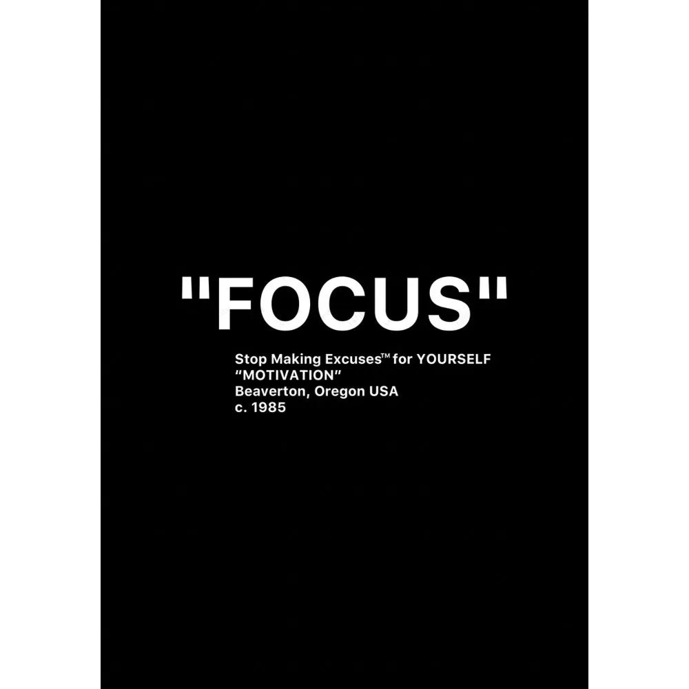 Black and White Minimalist Quotes Poster Sticky Wall Art Printing Waterproof Home Living Bed Room Bar Aesthetic Decor