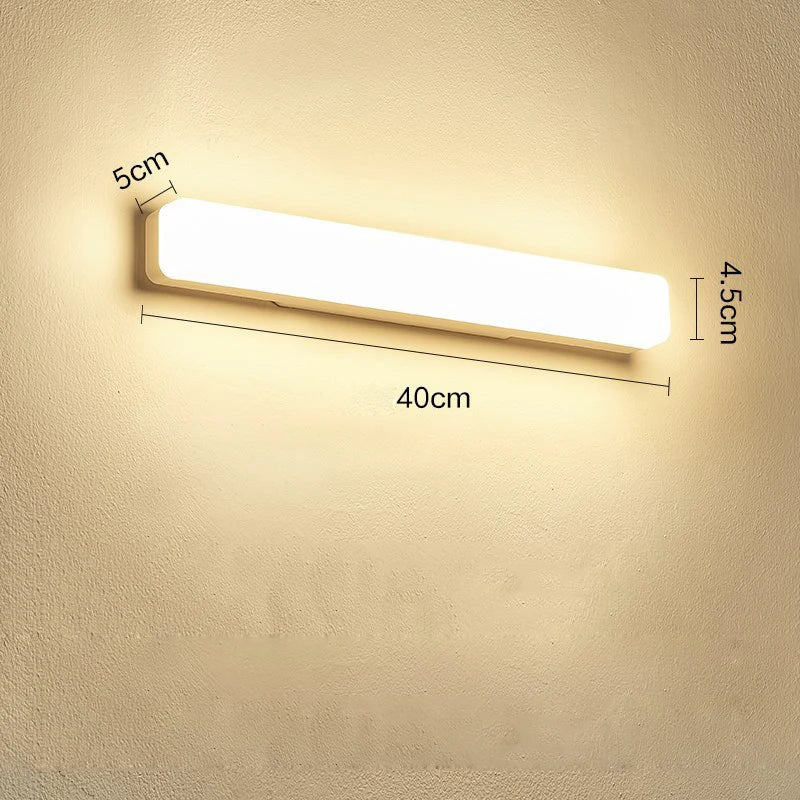 LED Bathroom Mirror Lights 13W 18W Front Light AC220V 110V Wall Mounted Living Room Bedroom Makeup LED Wall Lamp Indoor