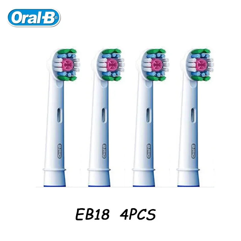 Original Oral B Replacement Brush Heads for Oral-B Rotating Electric Toothbrush Genuine Teeth Whitening Soft Bristle Refills