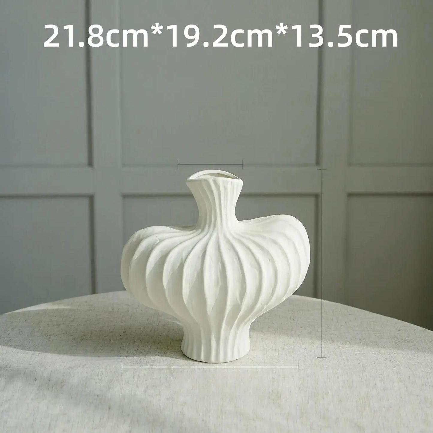 Creative Ceramic Vase Living Room Desktop Ornament Flower Arrangement Dried Flower Retro Decor Vase Home Decor