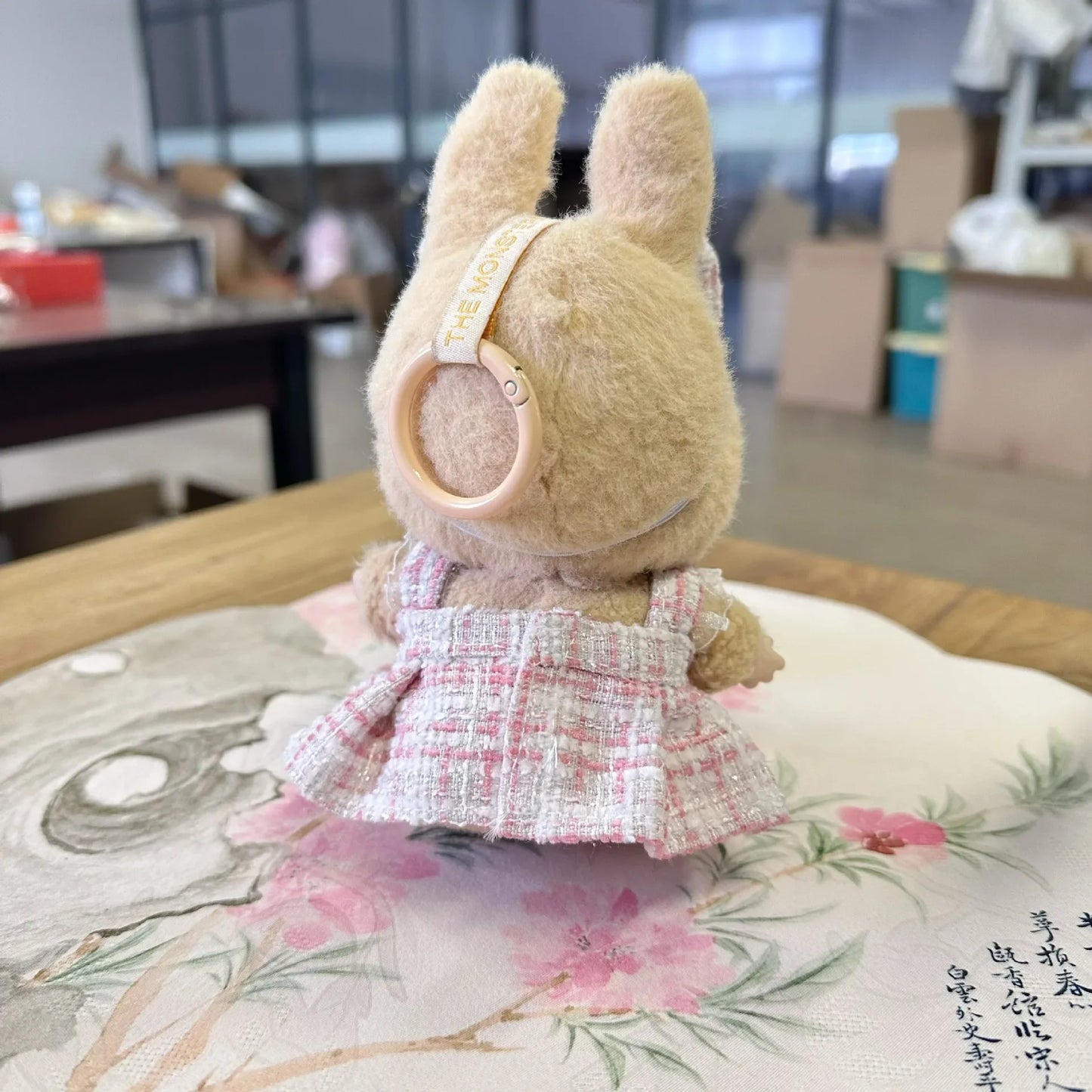 17CM Cute Labubu Doll Clothes Outfit Accessories Classic Dress Set for V2 Mini Dolls Clothing Girl Kid Gift Labubu Ropa