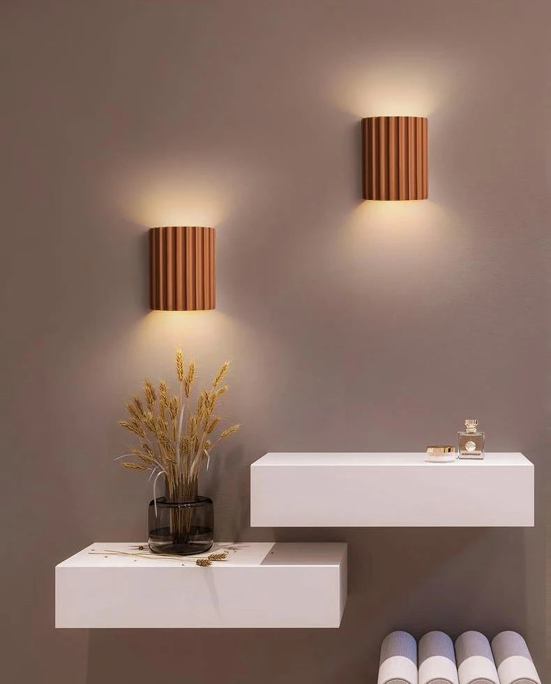 Resin High-end Fashionable Bedroom Living Room Dining Room Wall Lamp Warm Atmosphere Wall Lamp Llighting Balcony Wall Lamp