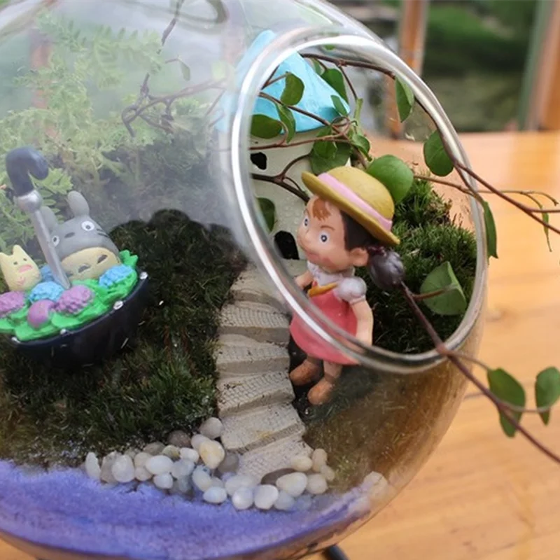 Creative Clear Glass Ball Vase Micro Landscape Air Plant Terrarium Succulent Hanging Flowerpot Container Hot sale