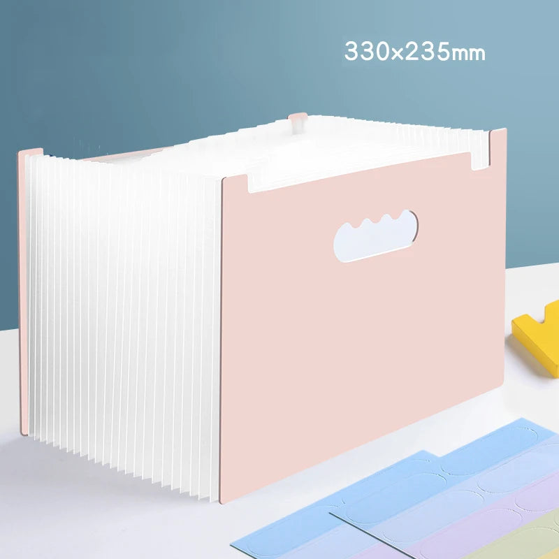 A4 Letter Rainbow Multi Layer Vertical Storage File Holder 25 Layers Store 2000 Sheets For School Office Paper Storage