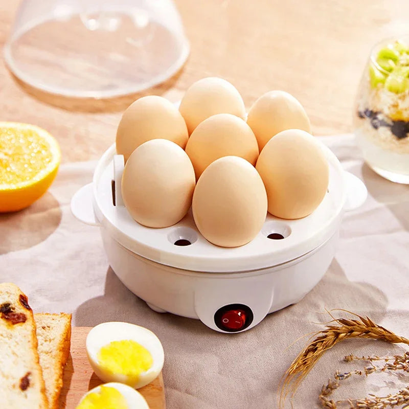110V/220V Multifunctional Electric Egg Boiler Double Layers Egg Cooker Mini Steamer Poacher Kitchen Cooking Breakfast Machine