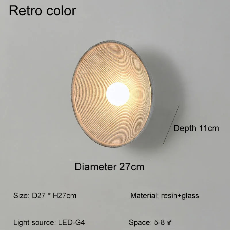Wall lamp indoor living room bedroom bedside kitchen Light 110V220V study porch balcony corridor home decoration lighting Lights