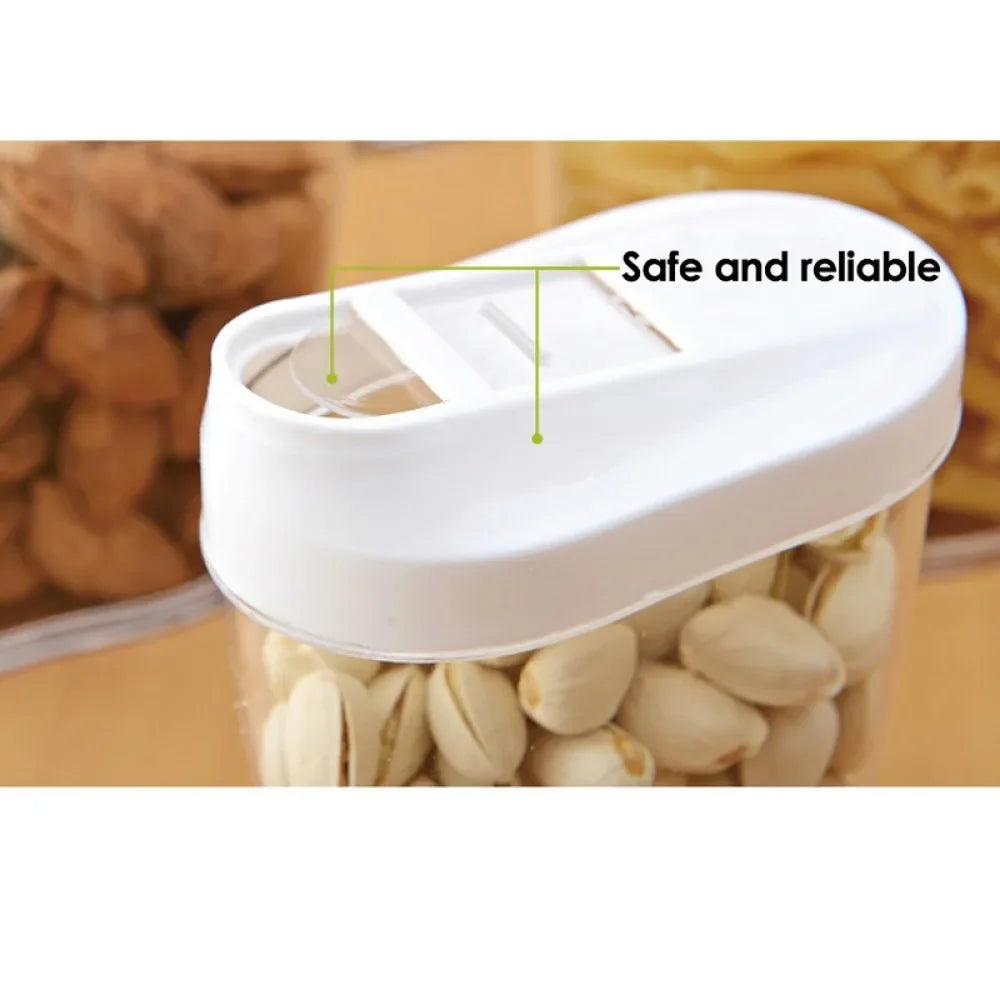 Multifunctional Storage Tanks Large Capacity Kitchen Food Storage Containers Transparent Sealed Storage Containers Combination