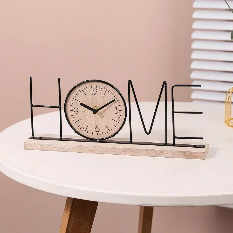 European Creative TV Cabinet Decoration Furniture Home Living Room Bedroom Entrance Wine Cabinet Office Desktop Clock Arrangeme