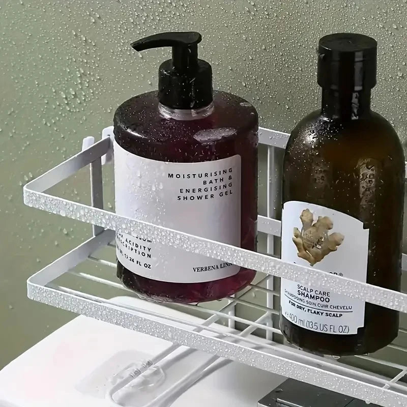Bathroom Organizer Shelves Over The Toilet Shelf,1Tier Toilet Storage,Multi-function Paper Holder Basket No Drilling Space Saver