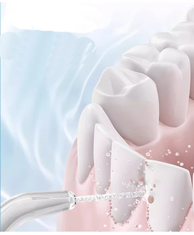 Portable Innovative Electric Dental Irrigator Water Flosser High Pressure Water Thread Ultrasonic Cleaner Teeth Cleaning Tools