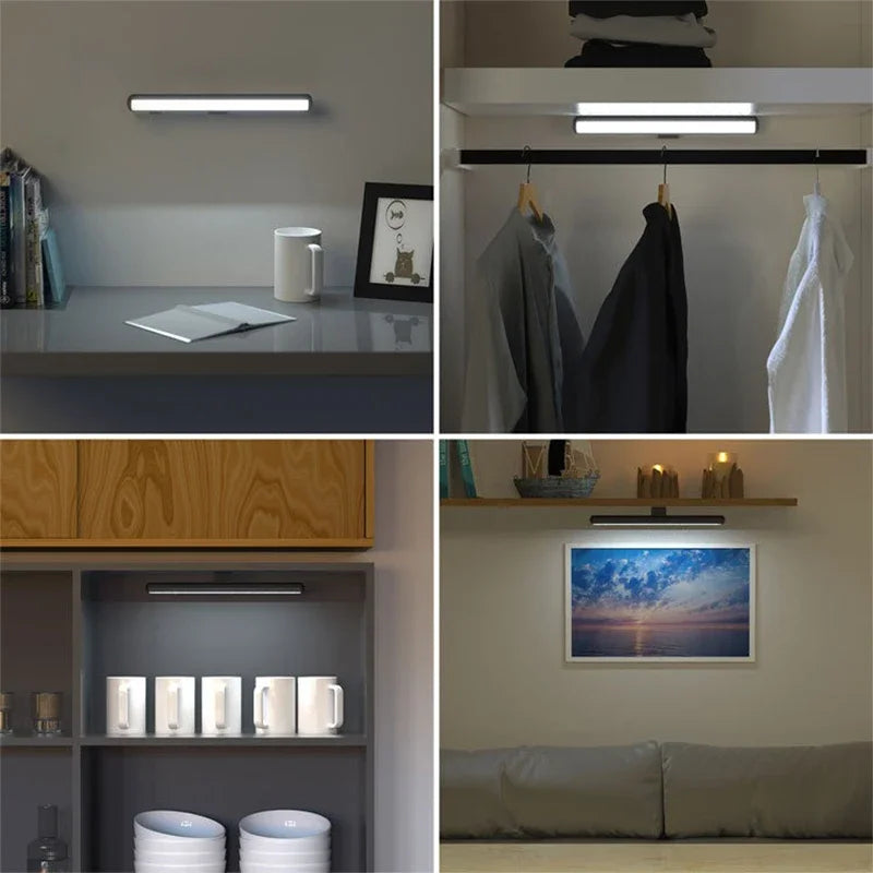 Magnetic Bathroom Mirror Led Night Light Control Adjustable Front Light Three Color Indoor Wall Lamp Cabinet Small Night Lights