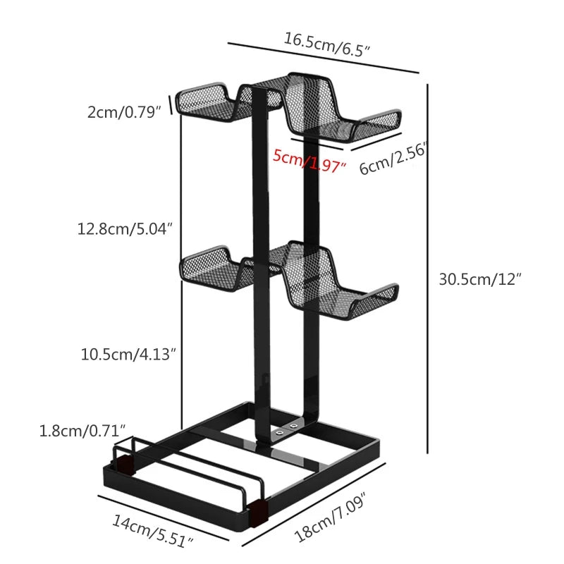 Metal Gamepad Holder Stand for PS5/PS4/XB ONE/S/X Series Game Console Controller Gaming Handle Bracket Dropshipping