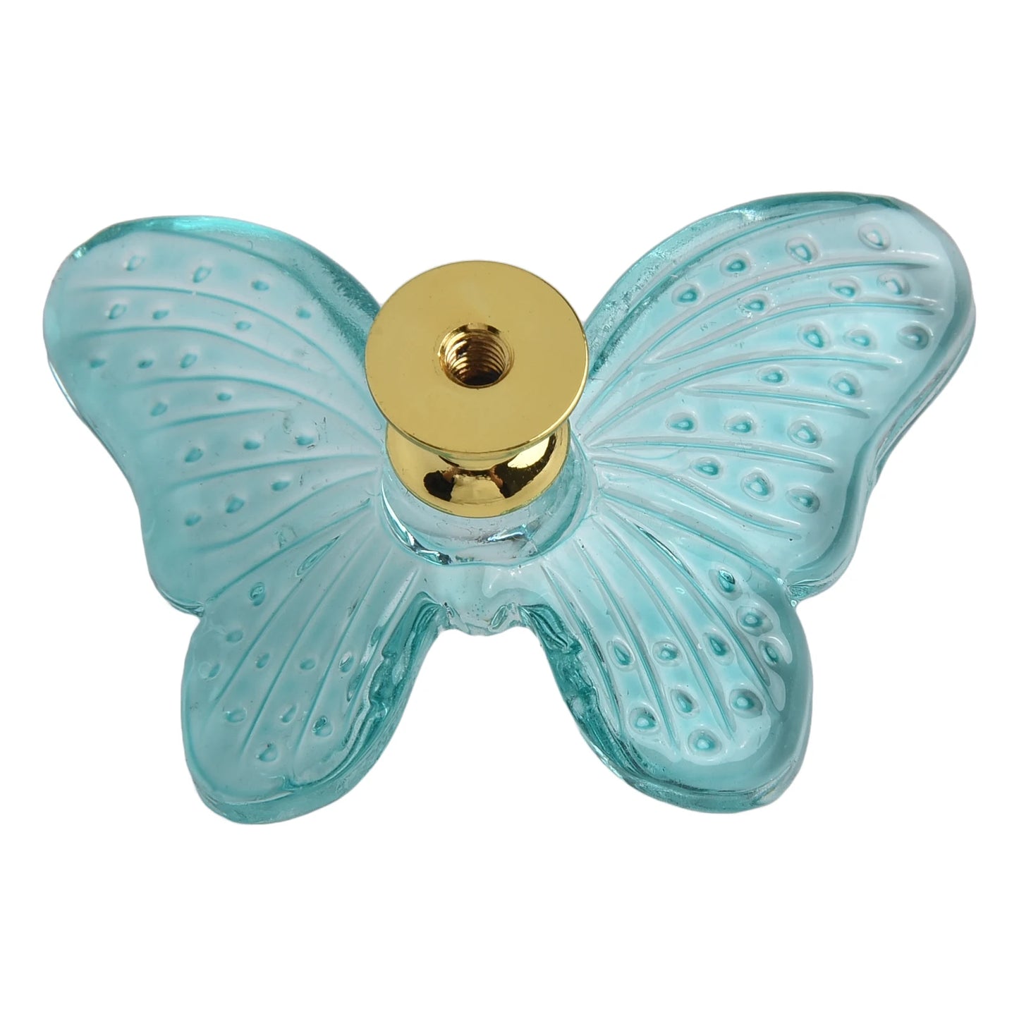1pcs Butterfly Dresser Pulls Clear Drawer Knobs Cabinet Knobs Bathroom Door Knobs Cabinet Handle Knobs For Dresser Accessories