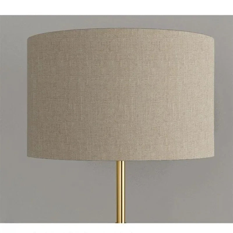 Modern Luxury Floor Lamp For Living room Sofa side Fabric lampshade Bedroom Bedhead Study decoration Standing lamp