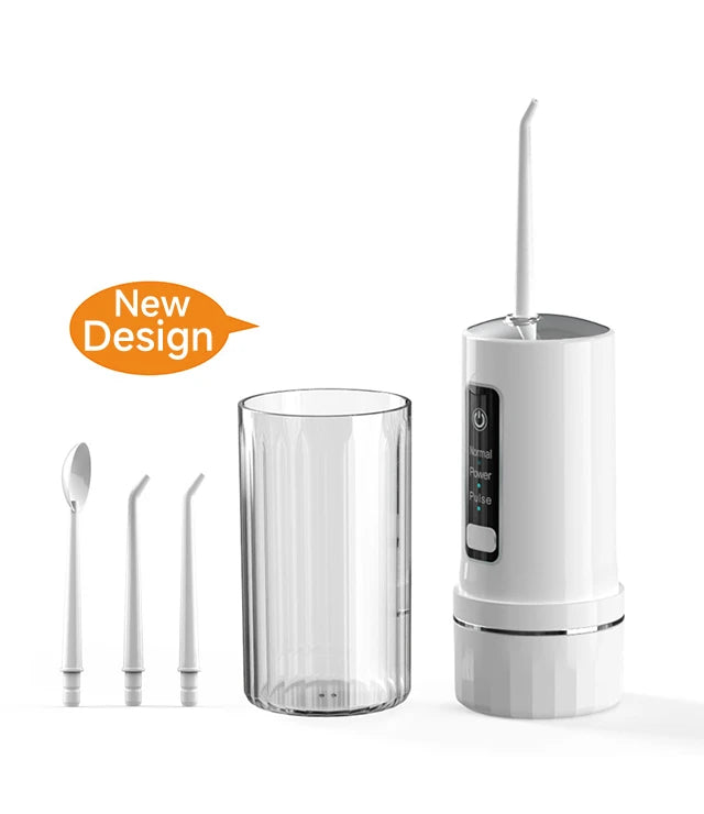Portable Innovative Electric Dental Irrigator Water Flosser High Pressure Water Thread Ultrasonic Cleaner Teeth Cleaning Tools