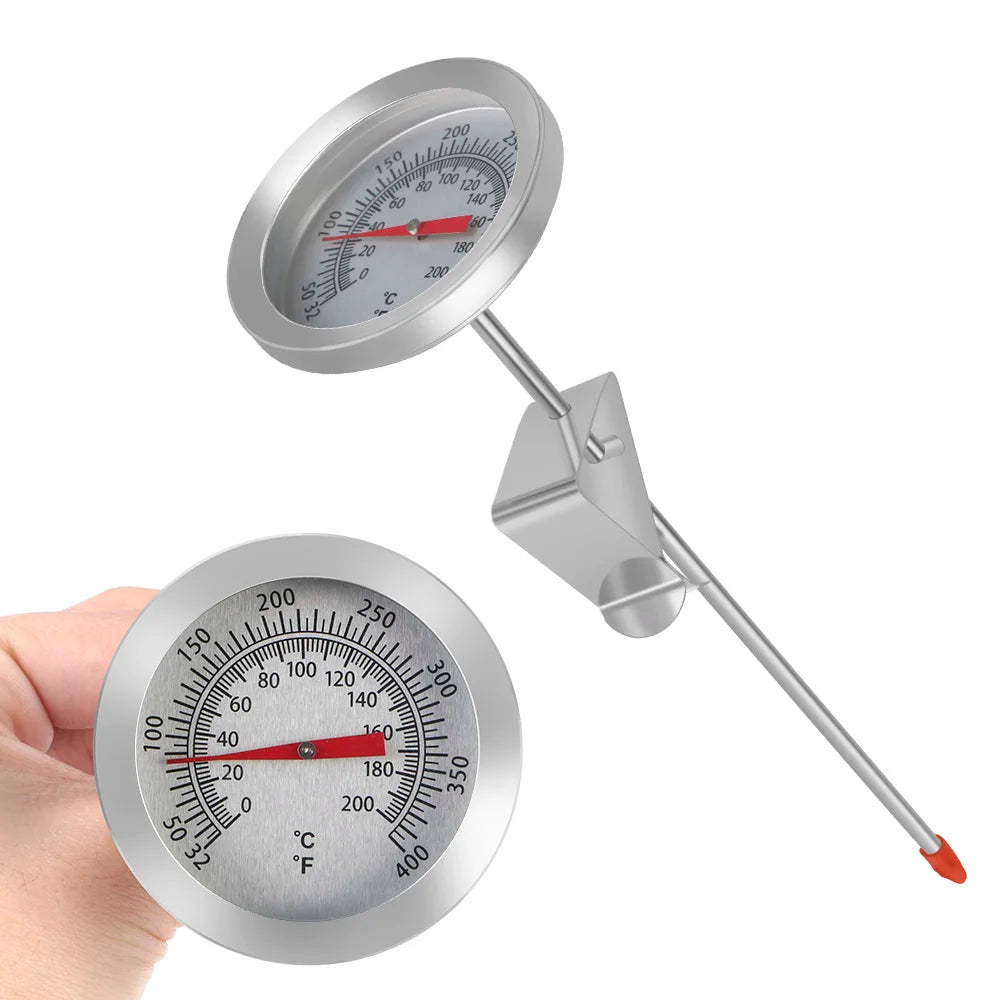 Kitchen Tools Stainless Steel 0~200℃ Cooking Temperature Meter Probe Thermometer Milk Coffee Food Meat Gauge