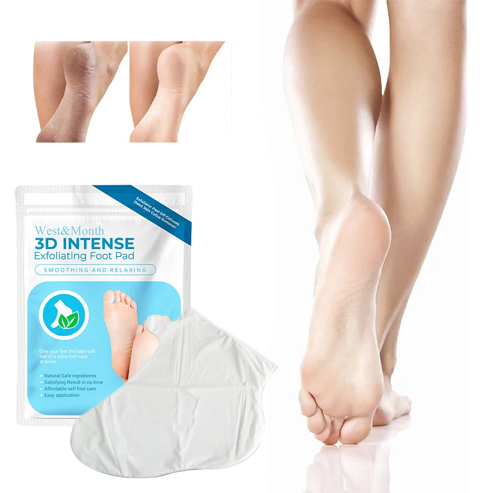 1 Pair Exfoliating Callus Booties Feet Care Foot Mask Sheet Pack Nourish Smooth Moisturizing Foot Spa Skin Care