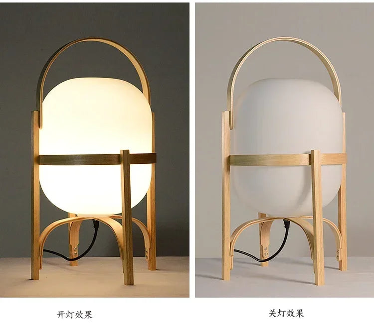 Modern Simple Wood Floor Lamp for Living Room Bedroom Study Indoor Lighting Decoration Standing Lamp
