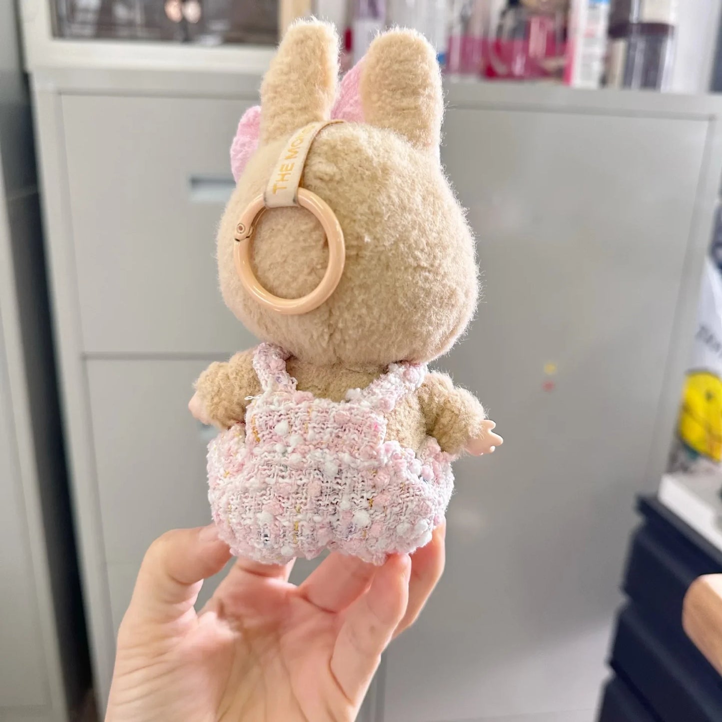 17CM Cute Labubu Doll Clothes Outfit Accessories Classic Dress Set for V2 Mini Dolls Clothing Girl Kid Gift Labubu Ropa