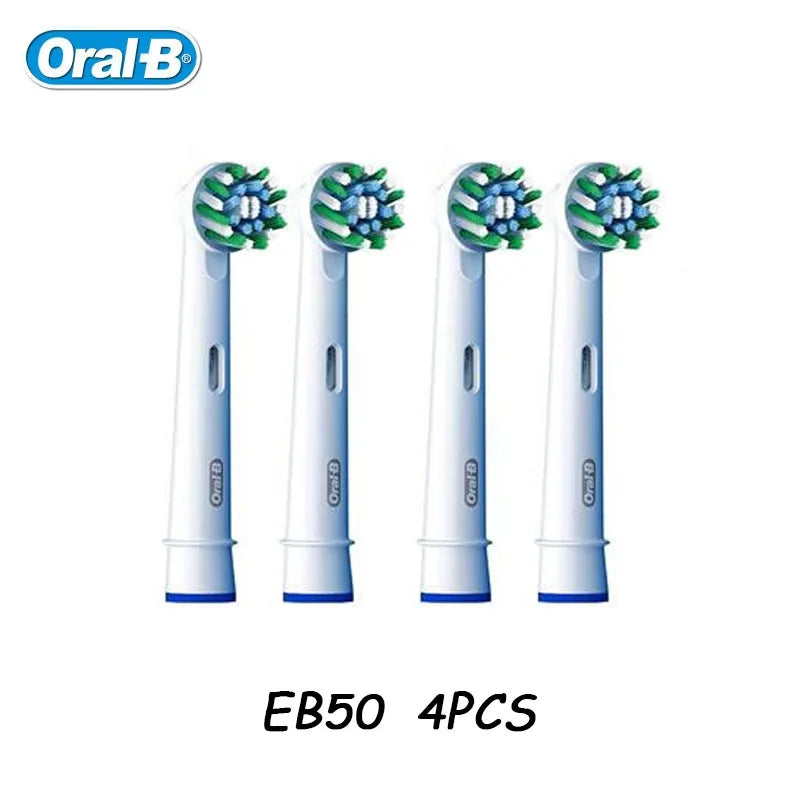 Original Oral B Replacement Brush Heads for Oral-B Rotating Electric Toothbrush Genuine Teeth Whitening Soft Bristle Refills