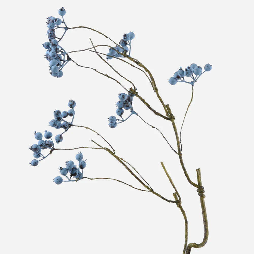 1 Branch Simulate Tree Fruit Flower Plant Branch Arrangement DIY Home Decoration