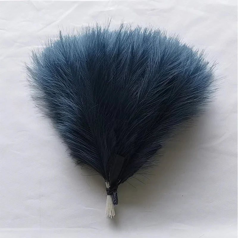 Faux Pampas Grass Bouquet 10/15/30pcs Artificial Pampas Fake Flowers Reed Decor for Room Home Wedding Christmas Decoration 2024