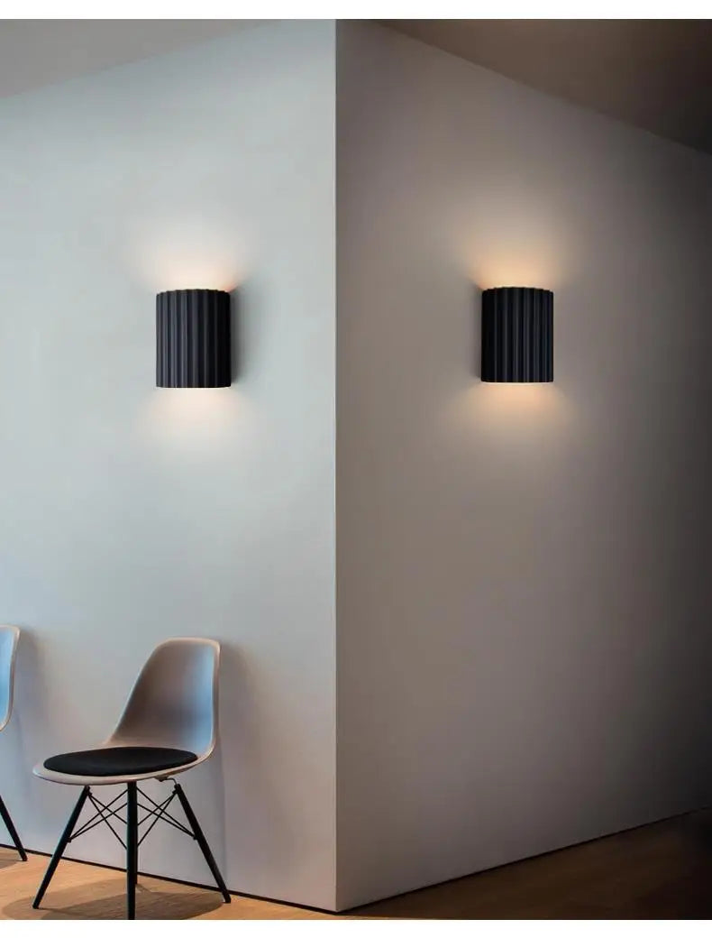 Resin High-end Fashionable Bedroom Living Room Dining Room Wall Lamp Warm Atmosphere Wall Lamp Llighting Balcony Wall Lamp