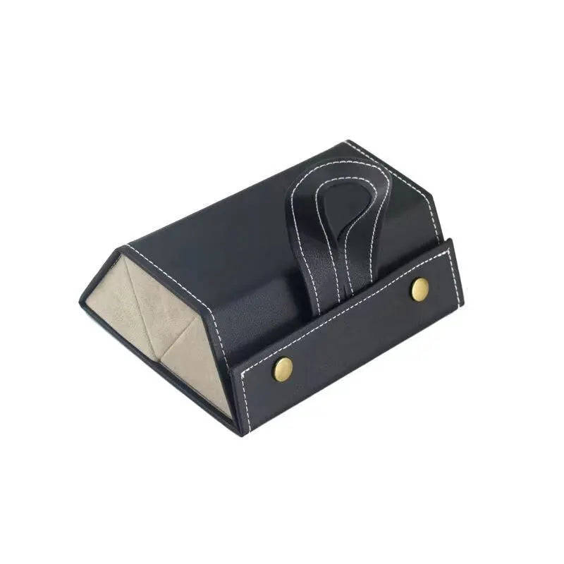 Multifunctional Glasses Storage Box Multi Grid Jewelry Gift Box Small Grain PU Leather High-end Quality Handmade Glasses Box