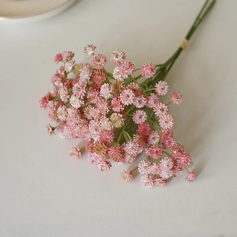 Artificial Gypsophila Flowers Wedding DIY Bouquet Decoration Arrangement Plastic Babysbreath Fake Flower Home Decor