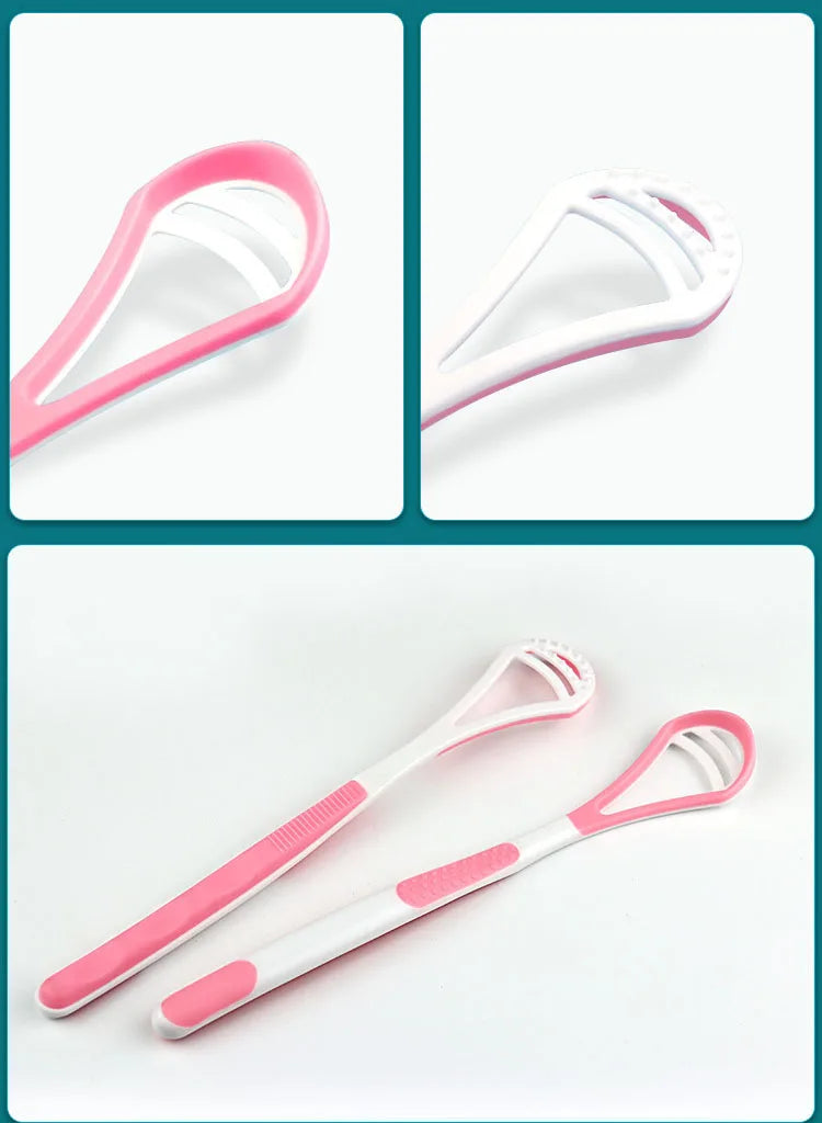 Xiaomi Youpin Tongue Scraper Oral Cleaner Brush Fresh Breath Reusable Cleaning Coated Multicolor Tongue Brush Hygiene Care Tools