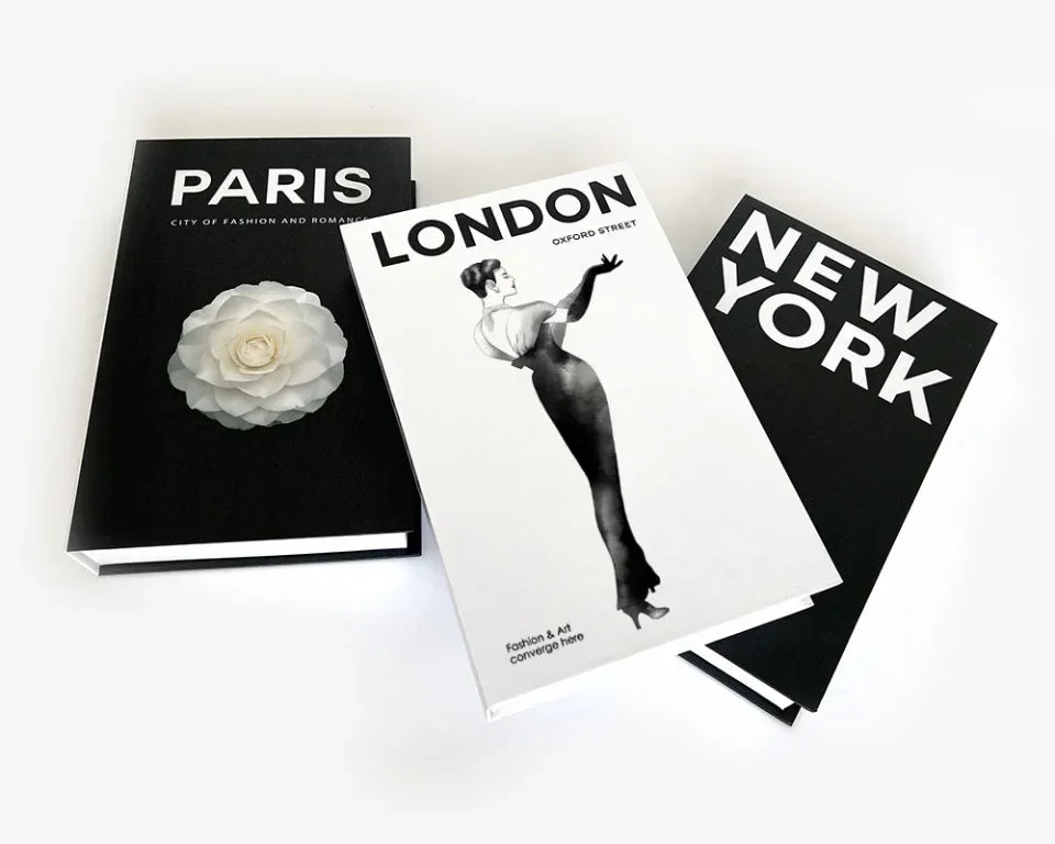 Modern Simulation Books Decorations for Home Luxury Coffee Table Ornaments Living Room Study Soft Fake Book Decorations Gifts