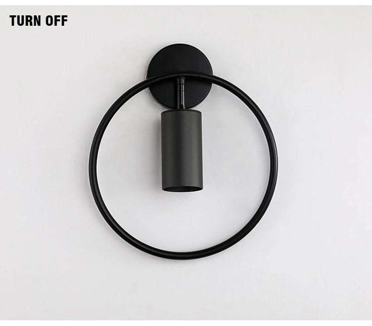 Nordic Bedroom Lights Room Decor Wall Light Lamps for Living Room Gold Wall Decor Lights for Wall Bedside Lamp