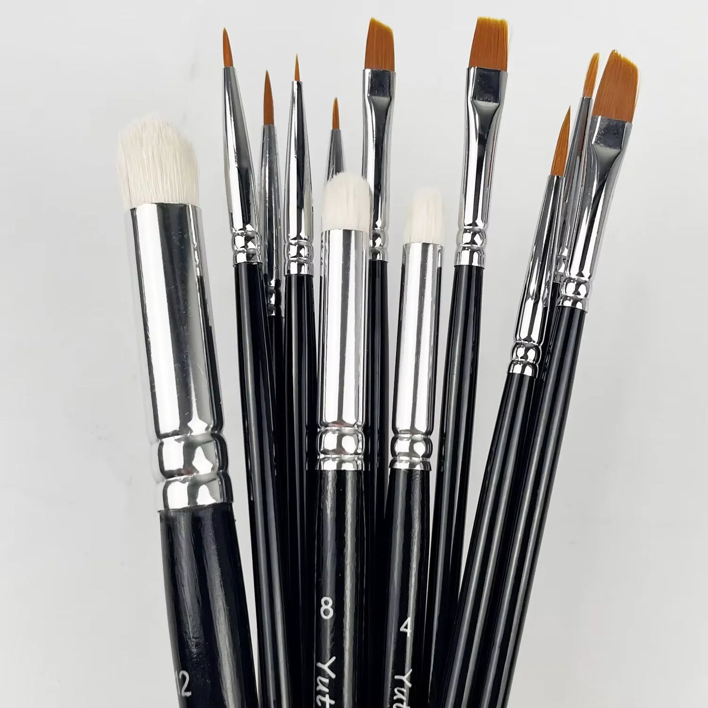 Professional Miniature Paint Brush Set For Warhammer 40K, Dnd, Citadel & Scale Models - Ideal For Enamel & Fantasy Figurines