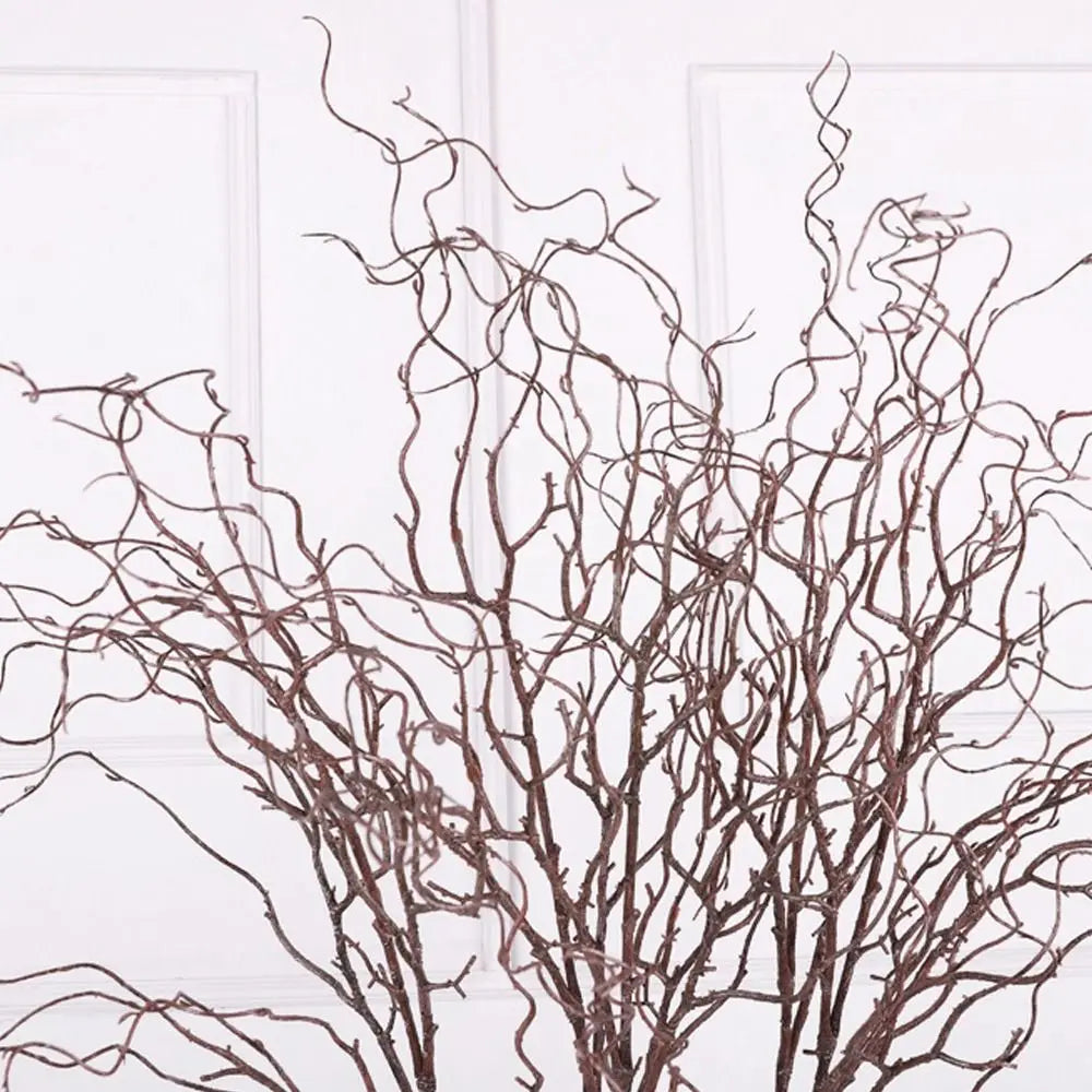 120cm Artificial Willow Deadwood Plastic Luxury Simulation Tree Branch Realistic Elegant Fake Plant Living Room Decor