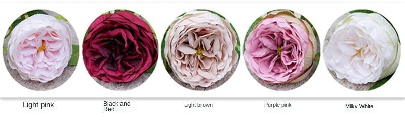 High Quality Simulation Single Branch 3 Roses Home Living Room Dining Table Wedding Decoration Fake Artificial Flowers Cheap