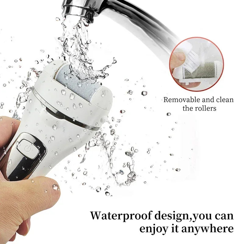 Foot care tool Skin Callus Remover Electric Grinding Pedicure Tools Foot Sandpaper File, electric foot file to remove calluses