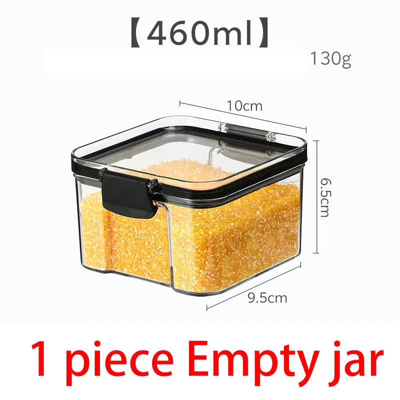 Food Storage Containers Set with Lids, Ideal for Kitchen Pantry Organization and Storage