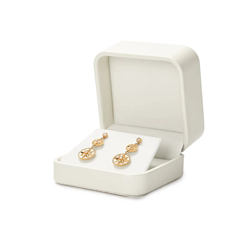 Oirlv Jewelry Box Jewelry Organizer Ring Earrings Necklace Pendant Bracelet Storage Box Packaging Box Gift Case for Wedding