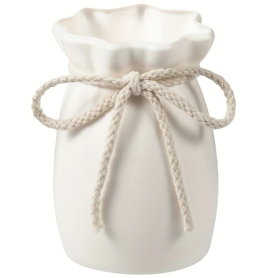 Plastic Vase Bohemian Style Home Decor European Vase, Used for Wedding, Dining Table, Living Room, Office, Bedroom Decoration