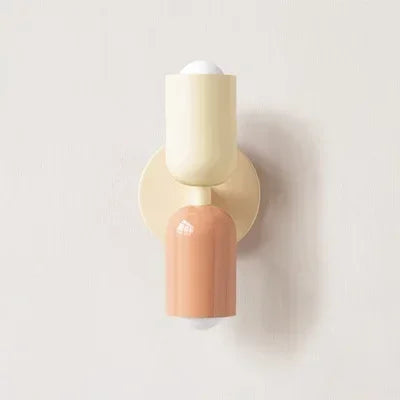 Nordic living room wall lamp simple modern bedroom bedside aisle children's room background wall lamp E27 home decoration