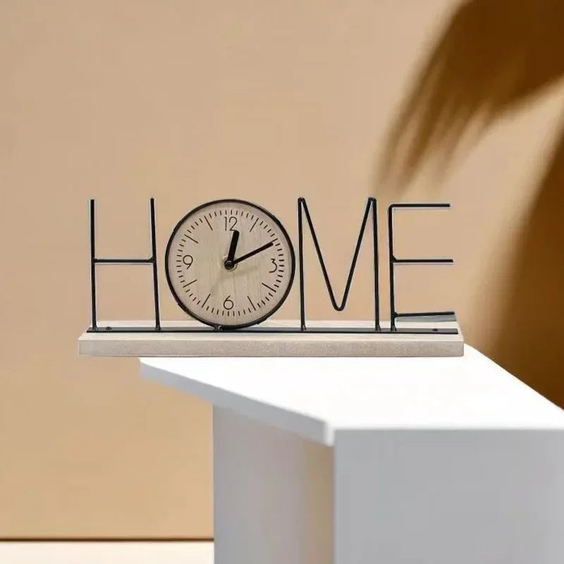 European Creative TV Cabinet Decoration Furniture Home Living Room Bedroom Entrance Wine Cabinet Office Desktop Clock Arrangeme