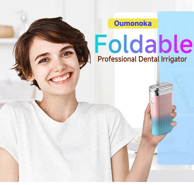 Portable Innovative Electric Dental Irrigator Water Flosser High Pressure Water Thread Ultrasonic Cleaner Teeth Cleaning Tools