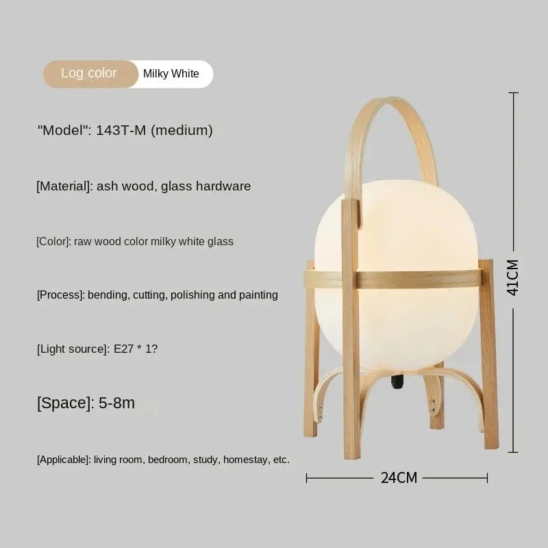 Modern Simple Wood Floor Lamp for Living Room Bedroom Study Indoor Lighting Decoration Standing Lamp