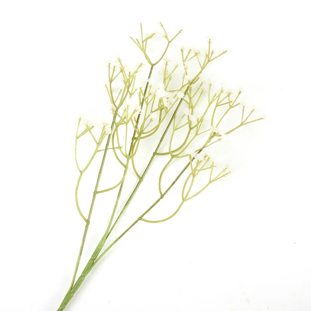 1 Bunch Artificial Fake Silk Gypsophila Flowers Wedding Bouquet Home Decoration Simulation Gypsophila Flower Home Garden decor