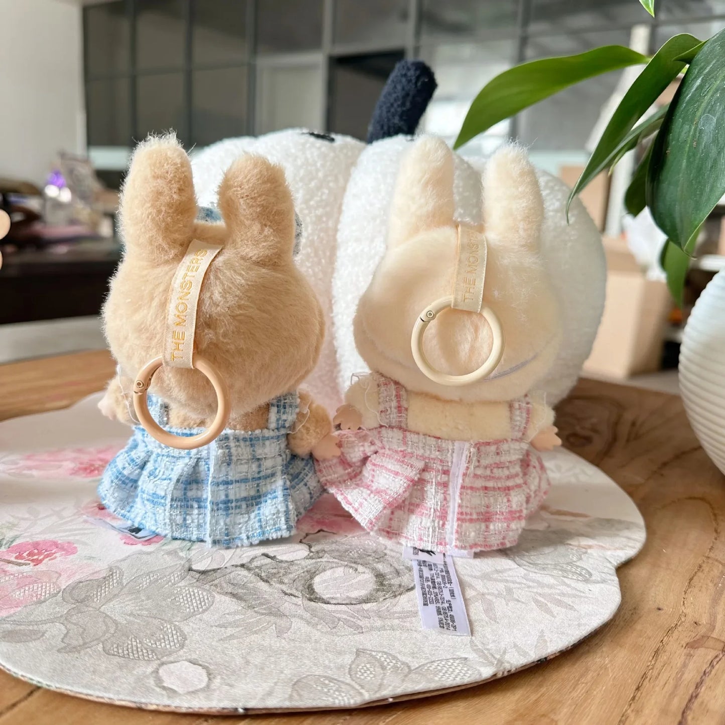 17CM Cute Labubu Doll Clothes Outfit Accessories Classic Dress Set for V2 Mini Dolls Clothing Girl Kid Gift Labubu Ropa