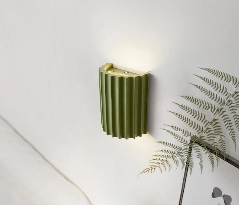 Resin High-end Fashionable Bedroom Living Room Dining Room Wall Lamp Warm Atmosphere Wall Lamp Llighting Balcony Wall Lamp