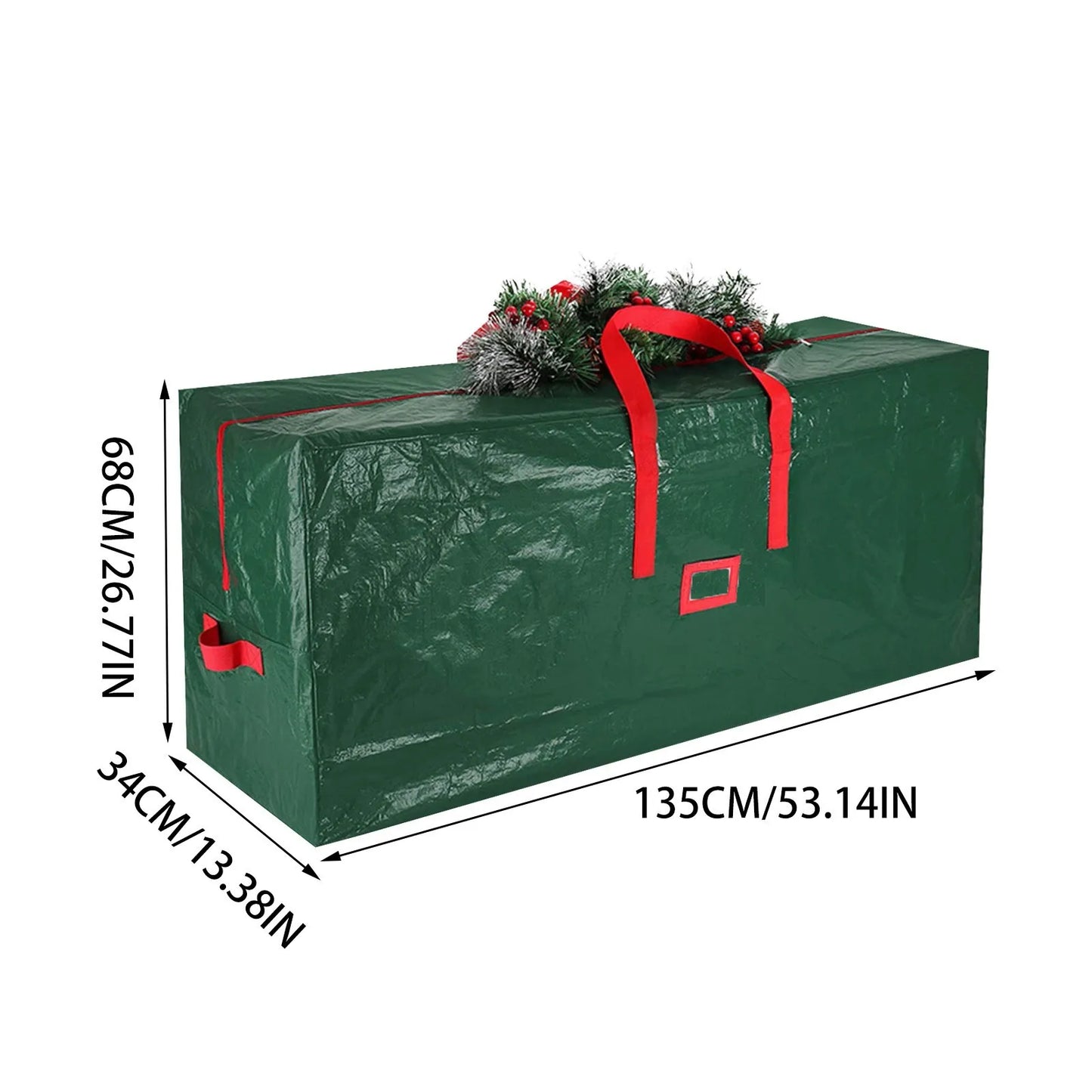 Foldable Christmas Tree Storage Bag Large Capacity Oxford Cloth Bag For Storing Christmas Utenciles Home Storage Bags