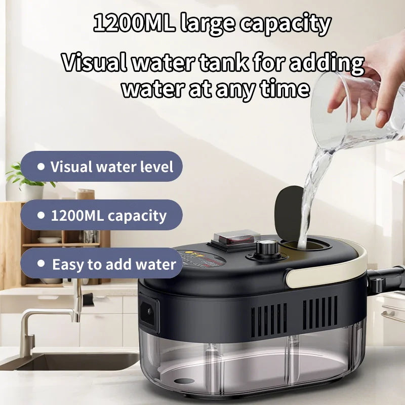 Handheld Steam Cleaner High Pressure Steam Cleaning Machine for Machine Kitchen Hood Air Conditioner Steam Cleaner for Car