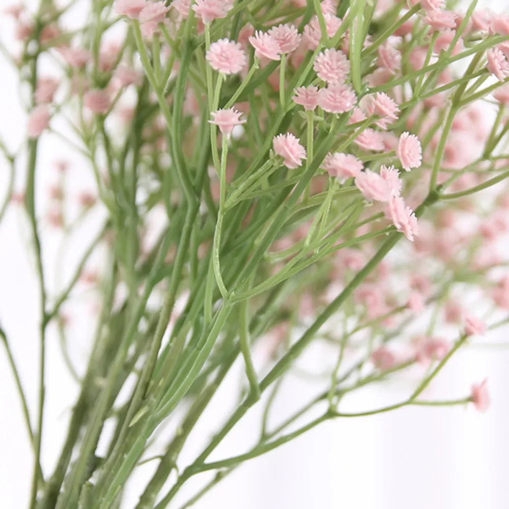 1 Bunch Artificial Fake Silk Gypsophila Flowers Wedding Bouquet Home Decoration Simulation Gypsophila Flower Home Garden decor